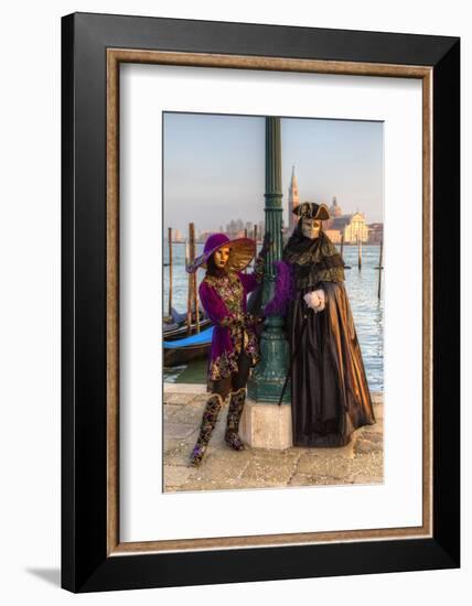 Venice at Carnival Time, Italy-Darrell Gulin-Framed Photographic Print