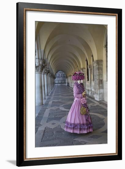 Venice at Carnival Time, Italy-Darrell Gulin-Framed Photographic Print