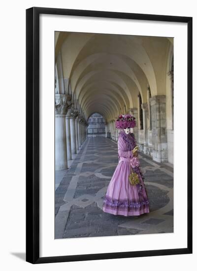 Venice at Carnival Time, Italy-Darrell Gulin-Framed Photographic Print