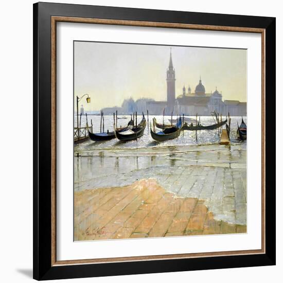 Venice at Dawn-Timothy Easton-Framed Giclee Print