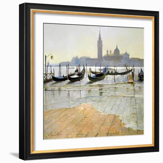 Venice at Dawn-Timothy Easton-Framed Giclee Print