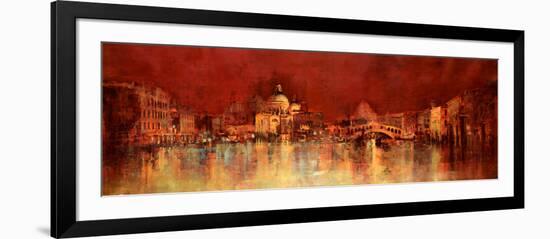 Venice at Night-Unknown Kemp-Framed Art Print