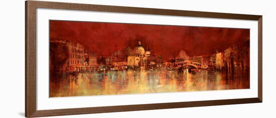 Venice at Night-Unknown Kemp-Framed Art Print