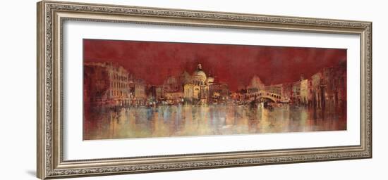 Venice At Night-Kemp-Framed Giclee Print