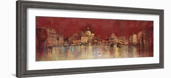 Venice At Night-Kemp-Framed Giclee Print