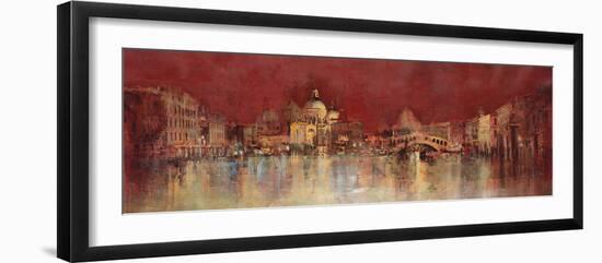 Venice At Night-Kemp-Framed Giclee Print