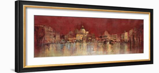 Venice At Night-Kemp-Framed Giclee Print