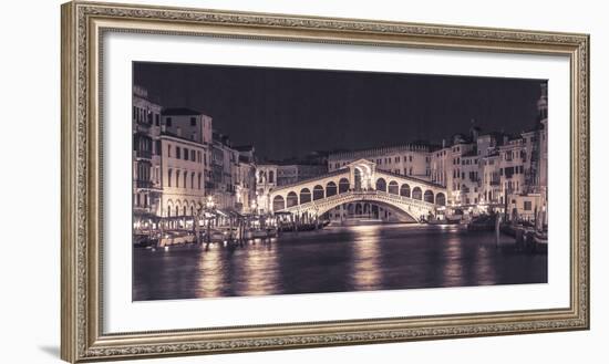 Venice at Night-Assaf Frank-Framed Giclee Print