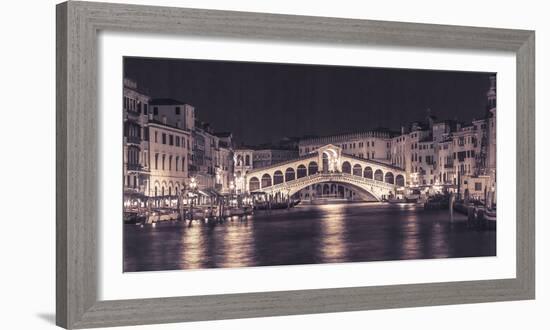 Venice at Night-Assaf Frank-Framed Giclee Print