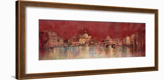 Venice at Night-Kemp-Framed Premium Giclee Print