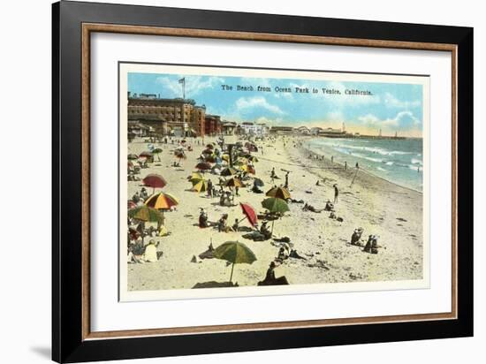 Venice Beach, Los Angeles, California-null-Framed Art Print