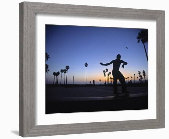 Venice Beach, Los Angeles, USA-Neil Farrin-Framed Photographic Print