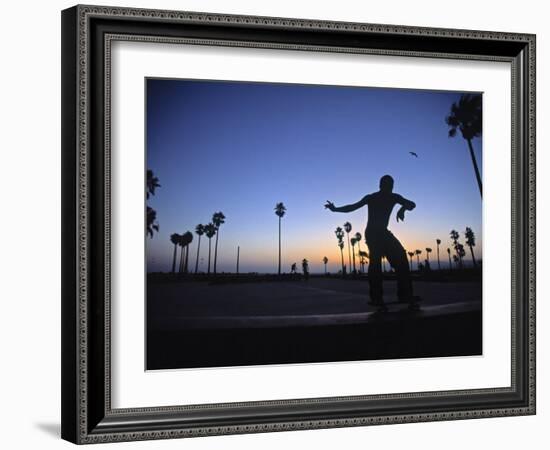 Venice Beach, Los Angeles, USA-Neil Farrin-Framed Photographic Print