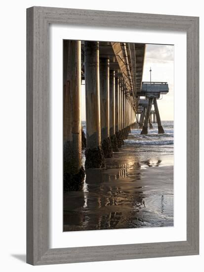 Venice Beach Pier-Lori Hutchison-Framed Photographic Print