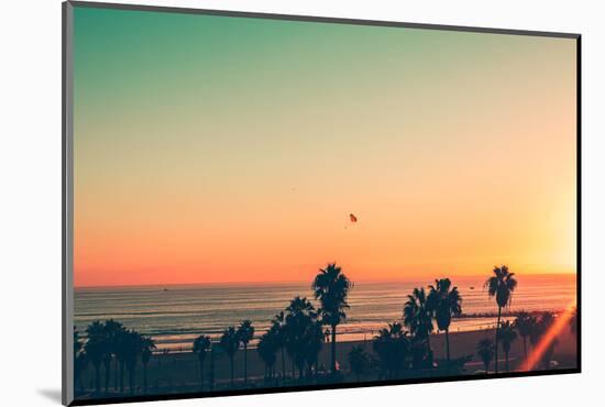 Venice Beach Sunset - LA-Andrew Shiels-Mounted Photographic Print