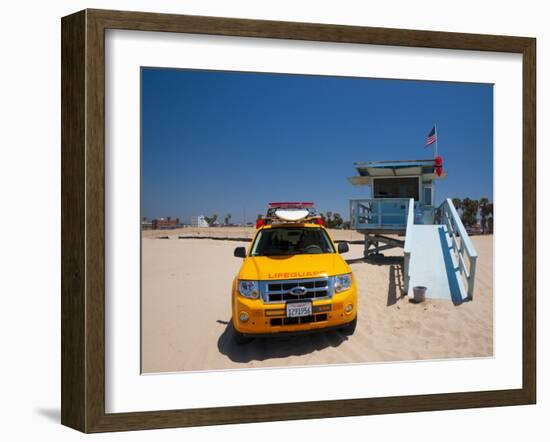 Venice Beach, Venice, Los Angeles, California, United States of America, North America-Alan Copson-Framed Photographic Print