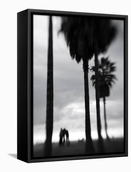 Venice Beach, Venice, Los Angeles, California, USA-Walter Bibikow-Framed Premier Image Canvas