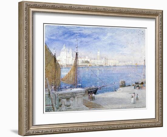 Venice, before the Campanile Fell, 1903-Albert Goodwin-Framed Giclee Print