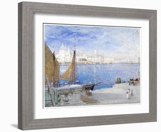 Venice, before the Campanile Fell, 1903-Albert Goodwin-Framed Giclee Print