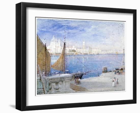 Venice, before the Campanile Fell, 1903-Albert Goodwin-Framed Giclee Print