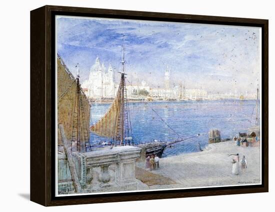 Venice, before the Campanile Fell, 1903-Albert Goodwin-Framed Premier Image Canvas