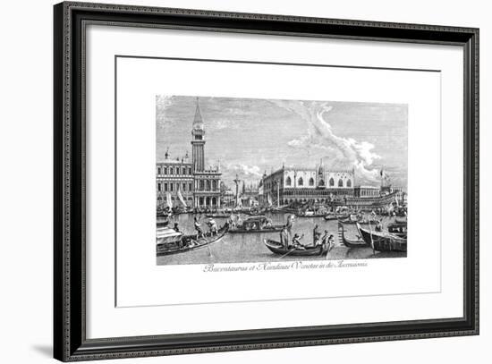 Venice: Bucintoro, 1735-Antonio Visentini-Framed Giclee Print
