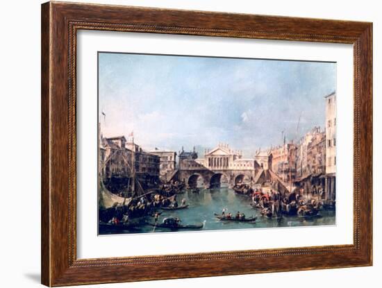 Venice, C1775-Francesco Guardi-Framed Giclee Print