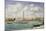 Venice, Campanile, St Mark's View of the Canal from San Giorgio; Venise, Le Campanile, Vue Du…-Eugène Boudin-Mounted Giclee Print