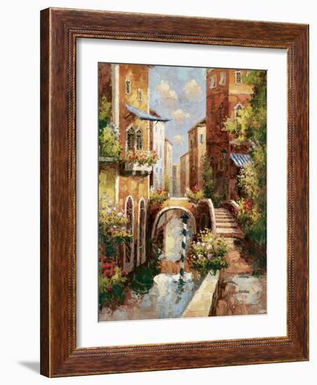 Venice Canal II-Peter Bell-Framed Art Print