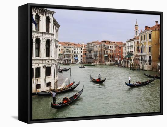 Venice Canal-Chris Bliss-Framed Premier Image Canvas