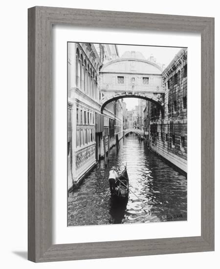 Venice Canal-Cyndi Schick-Framed Art Print