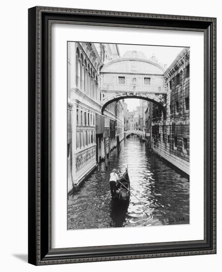 Venice Canal-Cyndi Schick-Framed Art Print