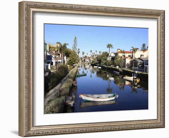 Venice Canals, Venice Beach, Los Angeles, California, United States of America, North America-Wendy Connett-Framed Photographic Print