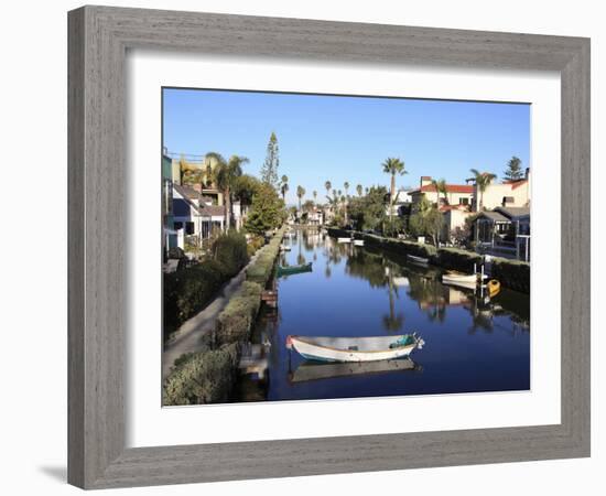 Venice Canals, Venice Beach, Los Angeles, California, United States of America, North America-Wendy Connett-Framed Photographic Print