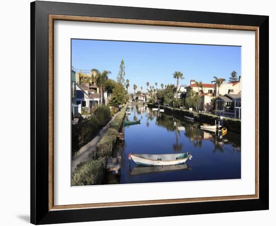 Venice Canals, Venice Beach, Los Angeles, California, United States of America, North America-Wendy Connett-Framed Photographic Print