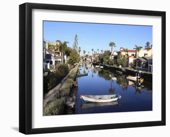 Venice Canals, Venice Beach, Los Angeles, California, United States of America, North America-Wendy Connett-Framed Photographic Print