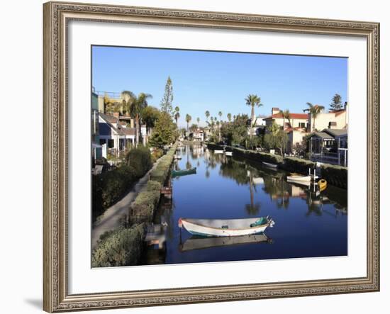 Venice Canals, Venice Beach, Los Angeles, California, United States of America, North America-Wendy Connett-Framed Photographic Print