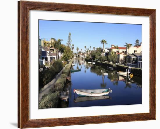Venice Canals, Venice Beach, Los Angeles, California, United States of America, North America-Wendy Connett-Framed Photographic Print