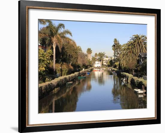 Venice Canals, Venice Beach, Los Angeles, California, United States of America, North America-Wendy Connett-Framed Photographic Print