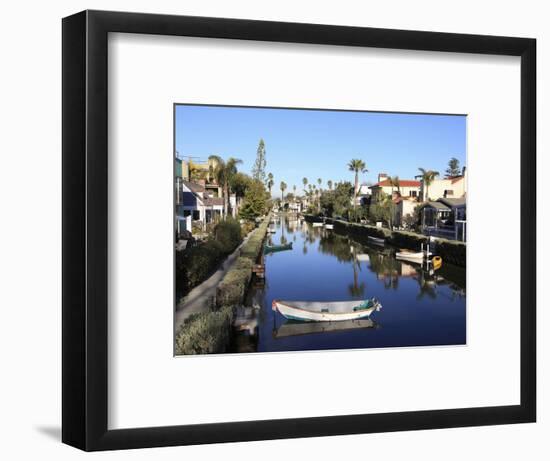 Venice Canals, Venice Beach, Los Angeles, California, United States of America, North America-Wendy Connett-Framed Photographic Print