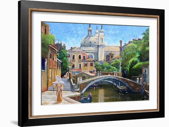 Venice Carnevale, 2000-Trevor Neal-Framed Giclee Print