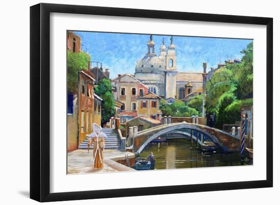 Venice Carnevale, 2000-Trevor Neal-Framed Giclee Print