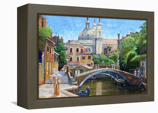 Venice Carnevale, 2000-Trevor Neal-Framed Premier Image Canvas