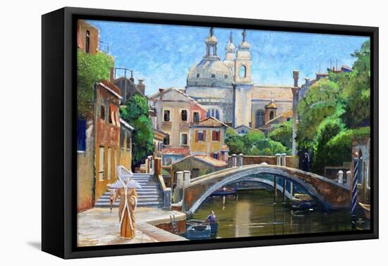 Venice Carnevale, 2000-Trevor Neal-Framed Premier Image Canvas