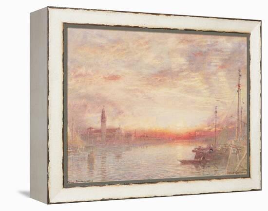 Venice, Cemetery Island (San Michele), 1903-Albert Goodwin-Framed Premier Image Canvas