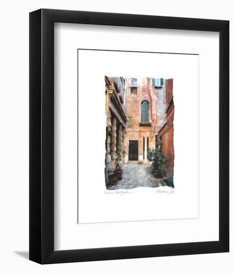 Venice Courtyard-Maureen Love-Framed Photo