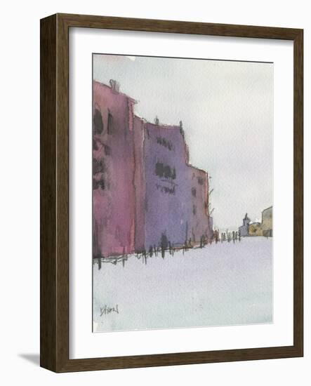 Venice Dome Diptych I-Samuel Dixon-Framed Art Print