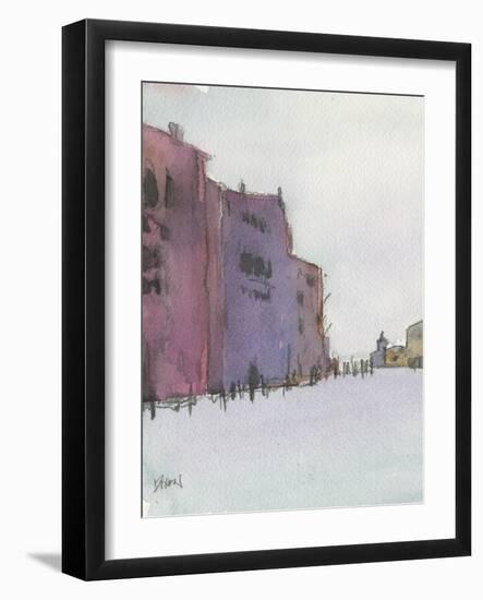 Venice Dome Diptych I-Samuel Dixon-Framed Art Print