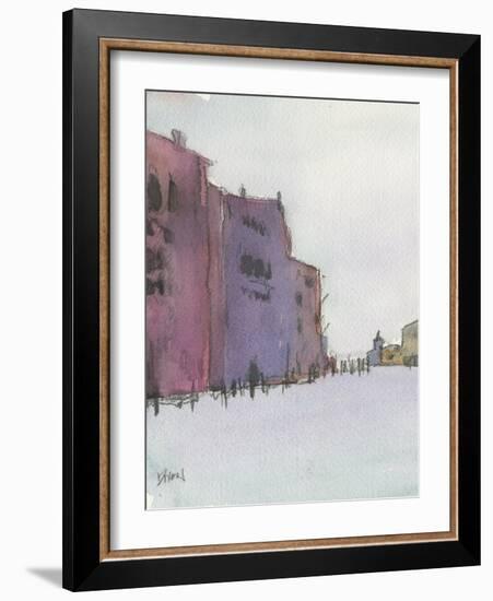 Venice Dome Diptych I-Samuel Dixon-Framed Art Print