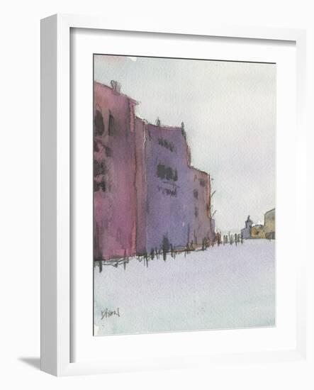 Venice Dome Diptych I-Samuel Dixon-Framed Art Print